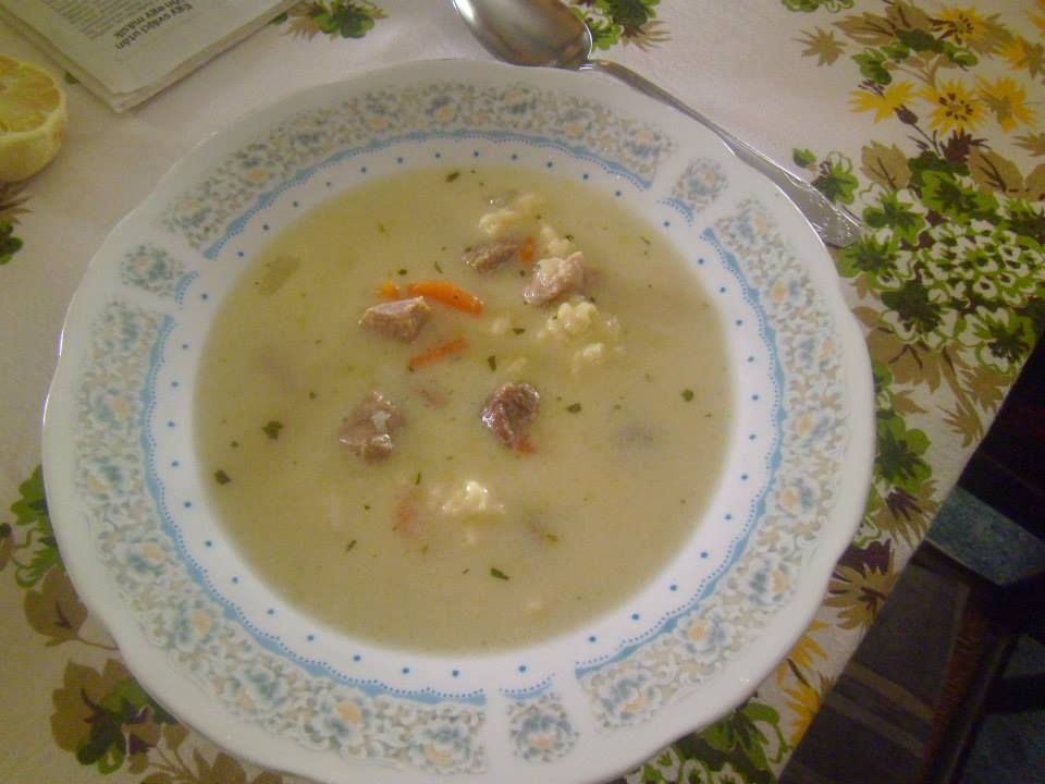 Tárkonyos ragu leves